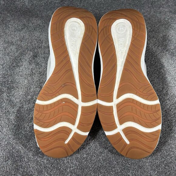 Kizik Athens 2 Mens Size 13 White Hands Free Athletic Running Shoes Used - Picture 8 of 11